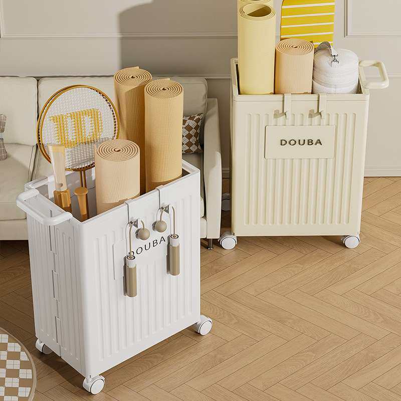 收纳箱多用途可折叠家用健身运动体育器材收纳神器带轮子杂物整理,3C数码配件,其它配件,淘宝优惠券,粉丝福利购,淘宝优惠卷