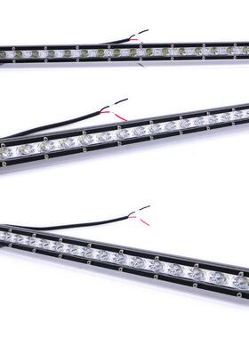 汽车led单排长条射灯中网灯货车超亮24V改装杠灯越野照明12伏54W