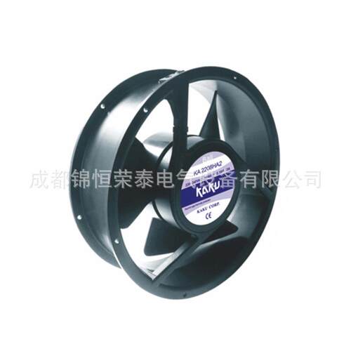 KAKU散热风机KA2208HA2-4 三叶低噪音轴流风扇AC220V 0.3A IP55