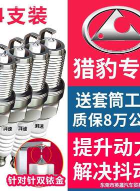 适用猎豹cs10火花塞2.0T cs6专用cs7黑金刚cs9飞腾Q6骐菱原厂原装