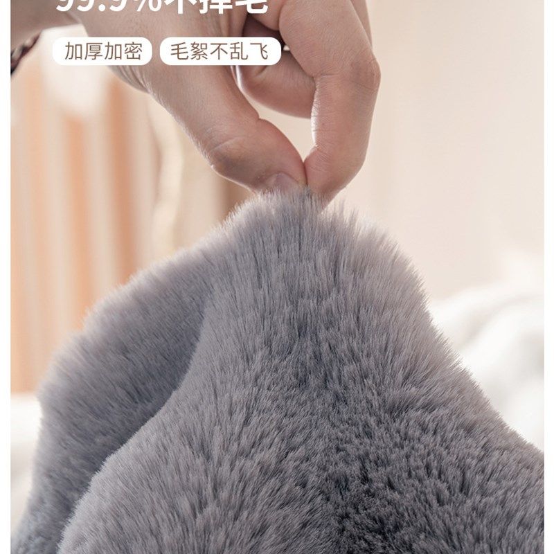 冬季仿兔毛绒记忆棉坐垫办公室久坐椅垫凳垫防滑屁垫餐桌餐椅加厚,居家布艺,椅垫,淘宝优惠券,粉丝福利购,淘宝优惠卷