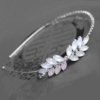 Morkopela Girls Flower Headbands Princess Rhinestone Hairban