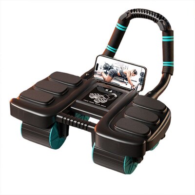 Ab Roller Wheel Automatic Rebound Exercise Equipment Gym