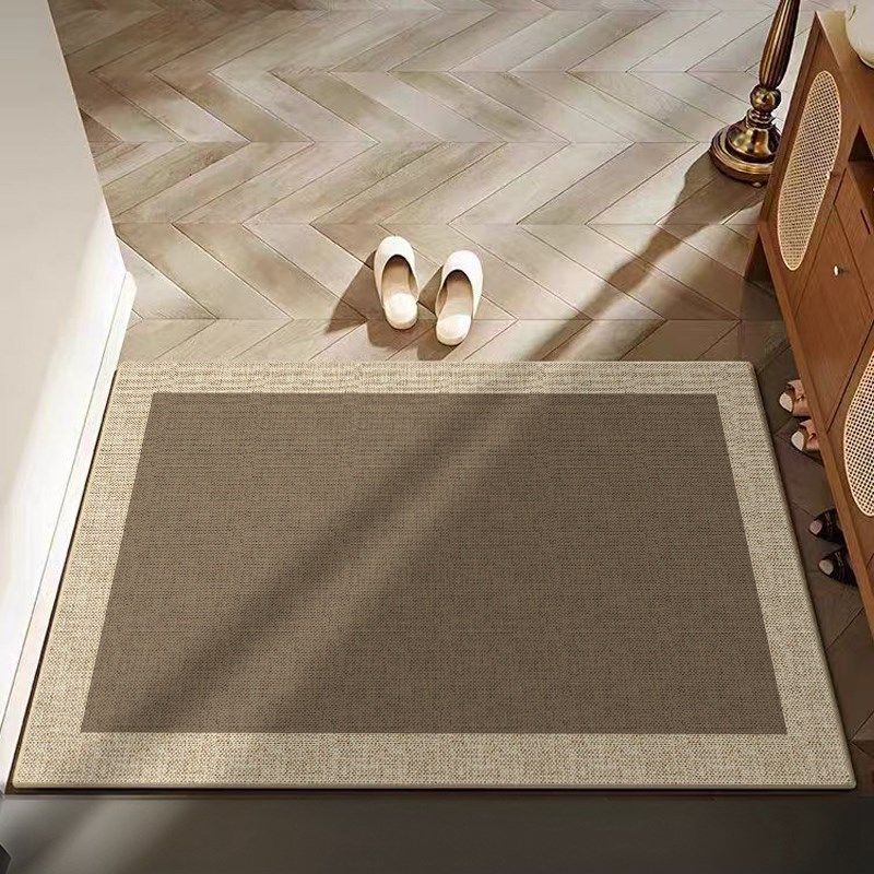 新款亚麻剑麻高级入户门垫加厚防滑进门口吸水地毯可擦洗门厅地垫,居家布艺,入户地垫,淘宝优惠券,粉丝福利购,淘宝优惠卷