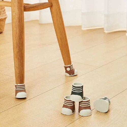 4PCS Silicone Table Foot Cushion Chair Leg Protective Cover