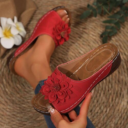 Womens Sandals Soft Heels Sandals Summer 2025 Casual