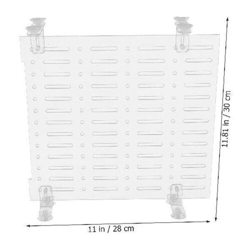 Fish Tank Isolation Board Plate Tool Divider Aquarium Clear