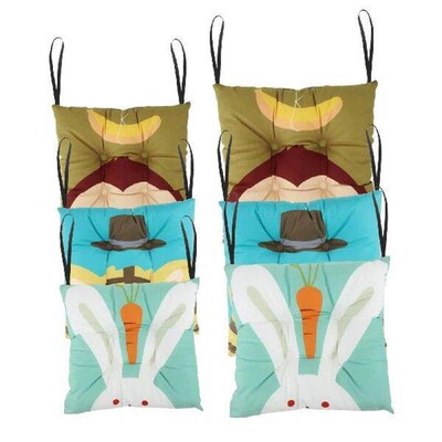 Seat Mat Cartoon Tatami Mat Outdoor Patio Cushion for Bay