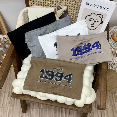 Strapless Strapless Vest Womens Summer Spice Girls All-matc