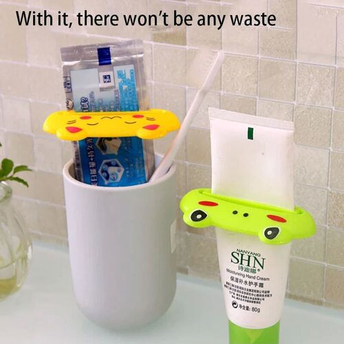 Cartoon Animal Frog Piggy Toothpaste Squeezer Practical Home