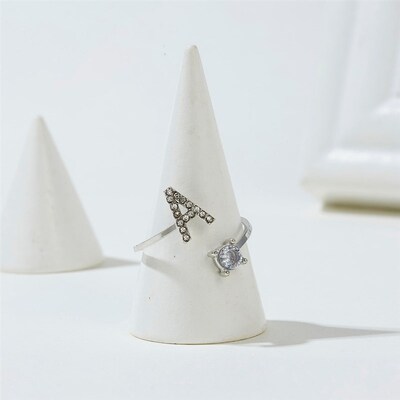Creative A-Z Alphabet 26 Letter Rings Personlity Initial Nam