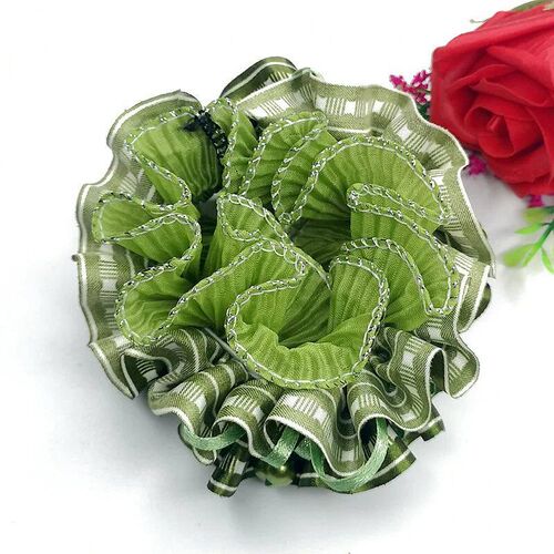 Korean Style Lace Threading Hair Band Shiny Bow Fashion Wome