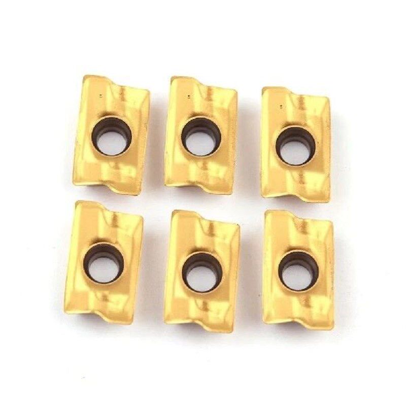 10pcs APKT1705 PDER TT9080 Carbide Insert CNC Lathe Parts - 实物图
