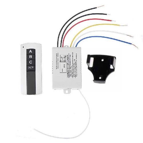220V ON/OFF Wireless Digital Remote Control Switch 1 2 3 4