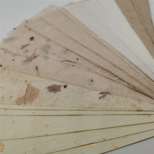 30pcs/lot Retro Leaf vein texture Material Paper Junk Journa