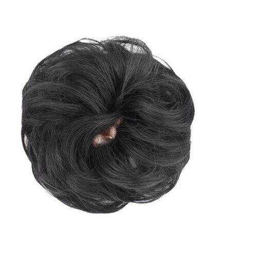 Low Bun Wig Hair Ring Simulated Hair Ring for Women, Ancient