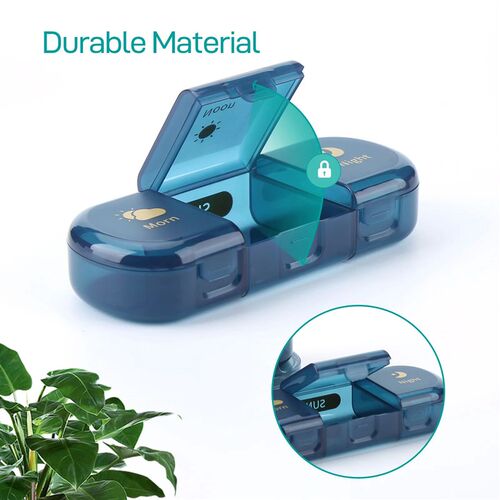 One week 21/28 medicine box sub-packing box go out portable