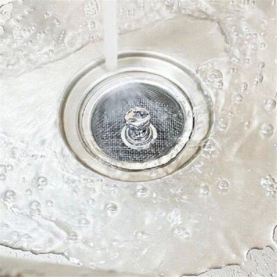 Kitchen Sink Sewer Strainer Basin Drain Stopper Stainless