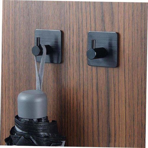 Self Adhesive Home Kitchen Wall Door Hook Key Holder Towel C