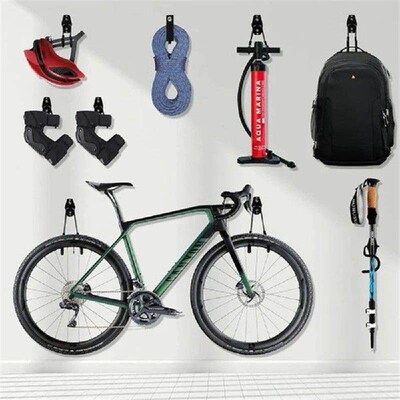 Wall Mounted Tennis Racket Storage Rack Hold 6 Racks