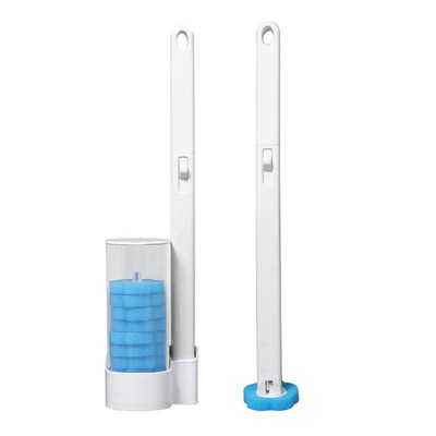 Disposable Toilet Brush Set for Bathroom - Thorough and Ster