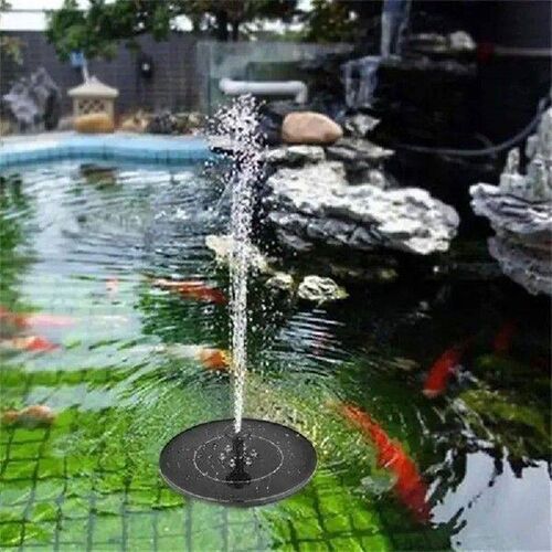 Solar Fountain Outdoor Pool Fountain Floating Garden Decor