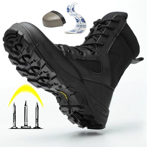 Men Work & Safety Boots Military Boots Puncture-Proof?work