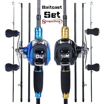 Sougayilang Casting Rod Reel Combos 1.8M /2.1m Carbon fiber