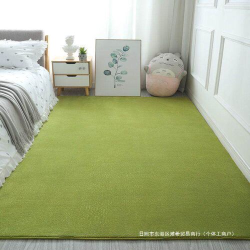Fluffy Area Rugs for Bedroom Shaggy Floor Mat Carpet 地毯垫