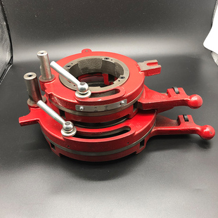 沪工2寸3寸寸电动切管丝机配件板牙头总成刀头牙盘小机头