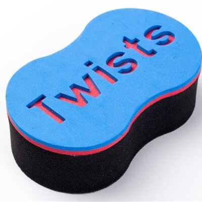 Curly hair twist sponge curly sponge eight-shaped hairsponge