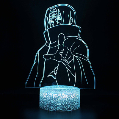 Naruto火影忍者Uzumaki Led Night Light夜灯Bedroom Nightlight