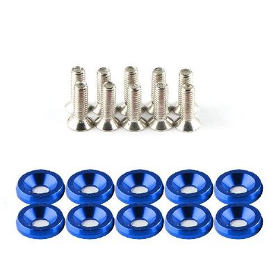 新品20 Pcs Fend er Bumper Washer Bolt Stainless Steel M6x20m