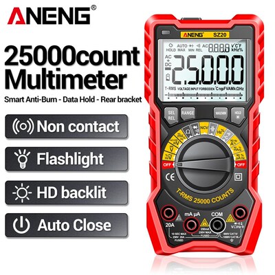 ANENG SZ20 25000 Counts Multimeter Smart Manual Range Meter