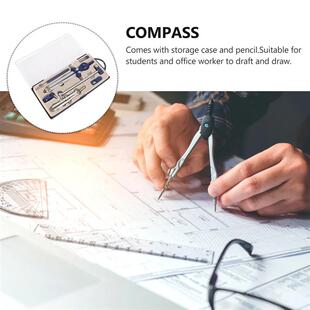Professional Compass Set Precision Drafting Drawing Compass