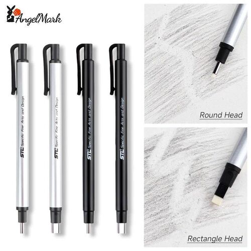 AngelMark Eraser Mehanial Rubber Refillable Pen Press Type S
