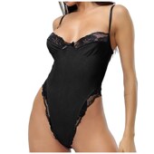 Underwear Pajamas Lace Teddy Jumpsuit Bodysuit Sexy Women