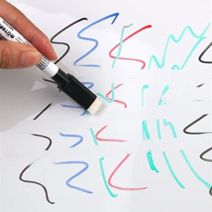 MOTARRO 4Pcs Whiteboard Magnetic Markers Set Fine Tip Dry Er