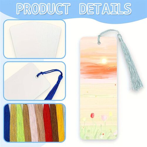 Blank Bookmarks Creative Hand-painted Decorations Pape