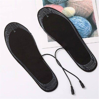 Winter USB Heated Shoe Insoles Electric Foot Warming Pad