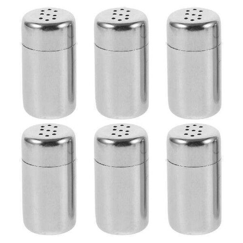 6 Pcs Server Mini Pepper Shaker Collapsible Water Bottles