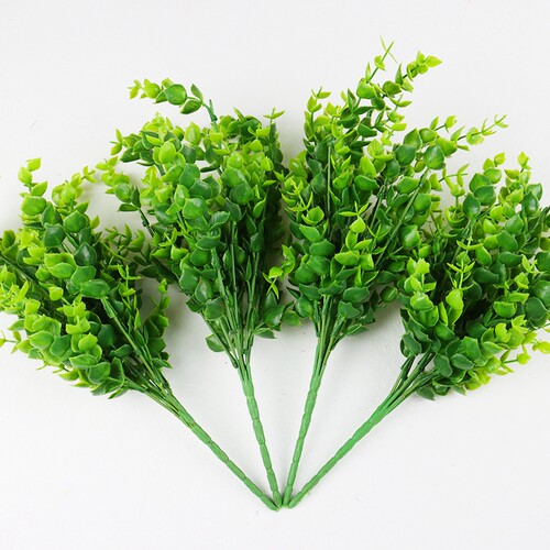 Artificial Flowers Plants Long Stem Plastic Persian Eucalypt