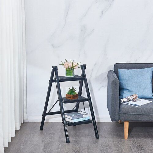 NewLadder step stool aluminum alloy step stool home two fold