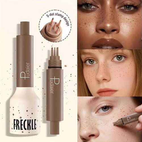 1pc Natural Freckle Stamp Pen, waterproof and sweatproof - q
