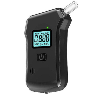 Digital Alcohol Tester LCD Display Drunk Driving Alcotester