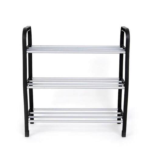 Easy Assembled Light Plastic 3 Tier Shoe Rack Shelf Storage