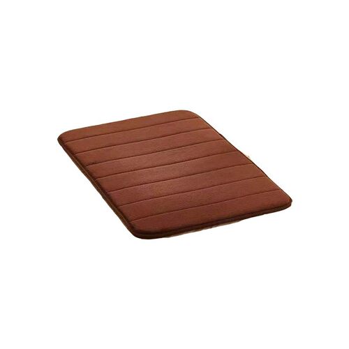 Home Bath Mat Coral Fleece Bathroom Carpet Water Absorption