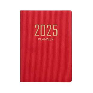 2025 A7 English Calendar Mini Agenda Book Portable Daily A7