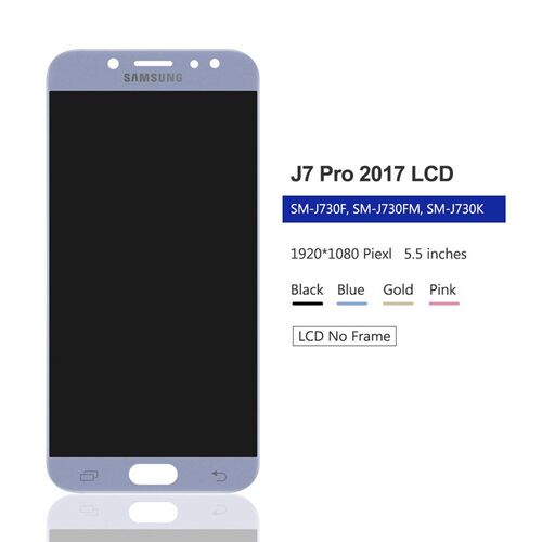 Super AMOLED LCDs For Galaxy J7 Pro 2017 J730 J730F LCD Dis
