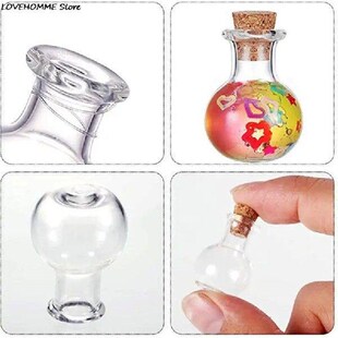 10 Pcs Glass Bottles Miniature Potion Bottle Mini Cork